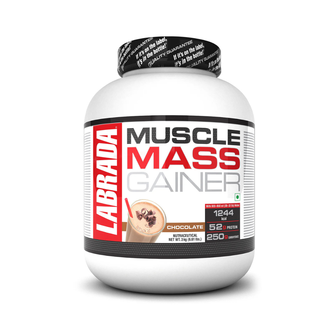 LABRADA Muscle Mass Gainer – 3kg chocolate