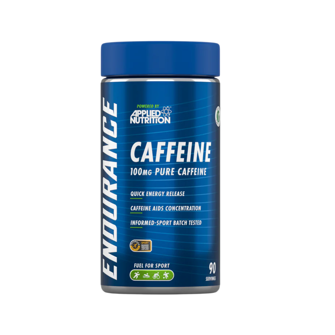 APPLIED NUTRITION Endurance Caffeine Capsules 100mg (90 Servings)