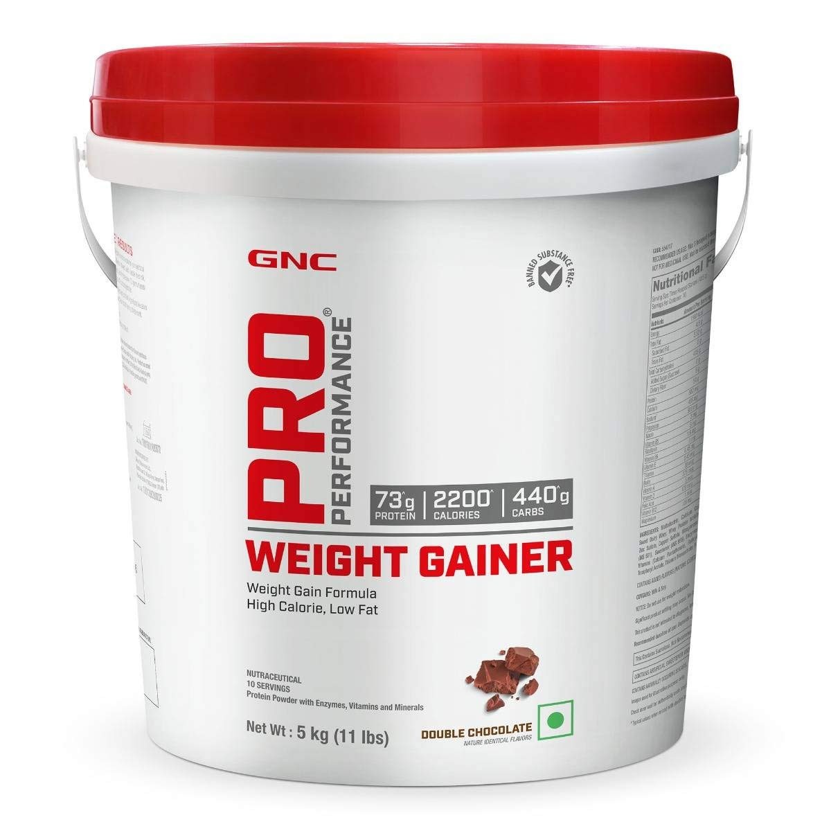 GNC Pro Performance Weight Gainer 5KG (11 Lbs)
